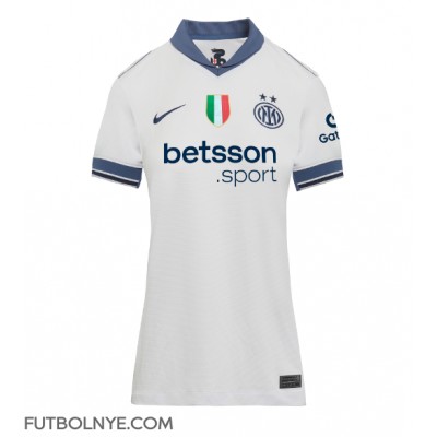 Camiseta Inter Milan Hakan Calhanoglu #20 Visitante Equipación para mujer 2024-25 manga corta Camiseta Inter Milan Hakan Calhanoglu #20 Visitante Equipación para mujer 2024-25 manga corta
